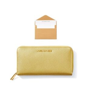 ALREADY MINE NY Gold Feng Shui Wallet